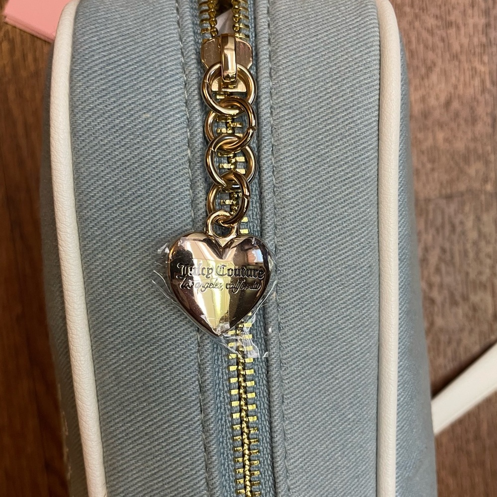 Juicy Couture Denim Heritage Crossbody NWT - Picture 13 of 16